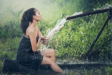 douche extérieur